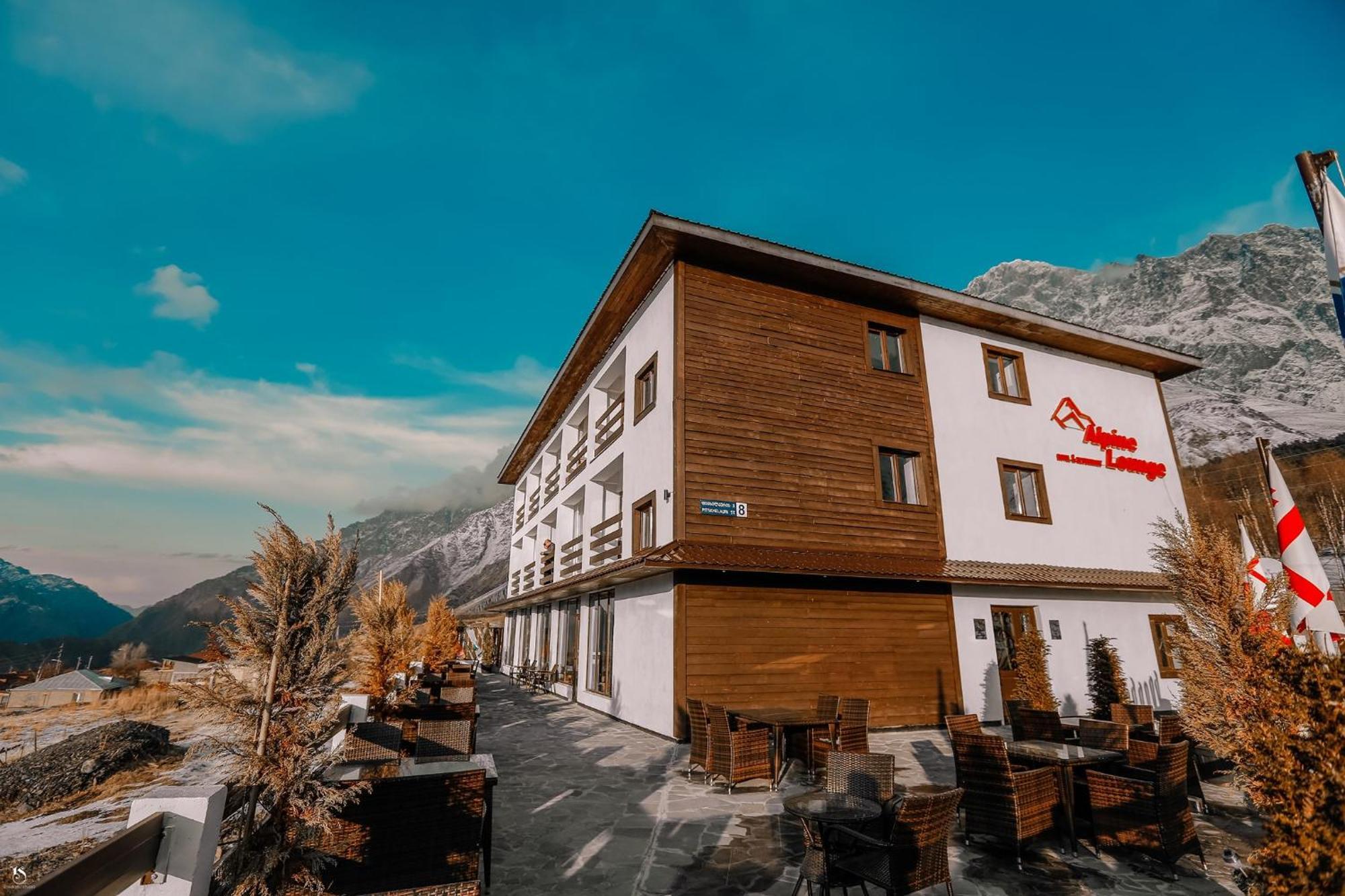 Alpine Lounge Boutique Hotel Kazbegi Ngoại thất bức ảnh